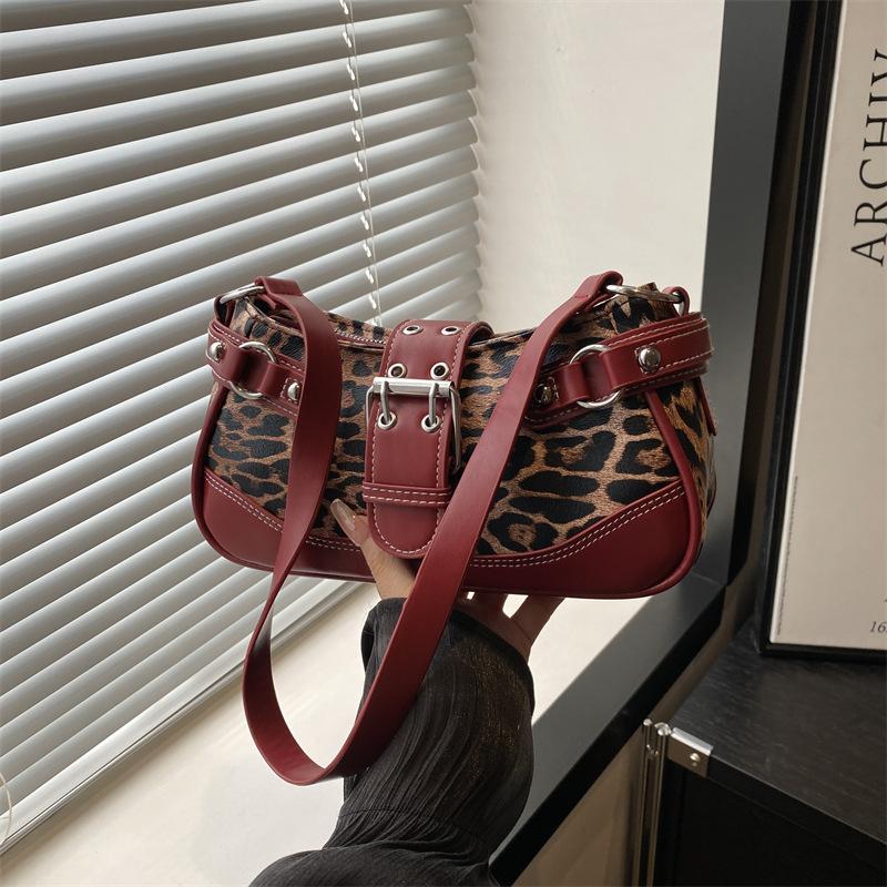 Temperamentgürtel einfarbig neue Mode Textur lässig schlichte Schulter Umhängetasche