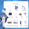 Impact Focalors Genshin Cospaly Costume Adult Party Dressing Anime Show Clothing