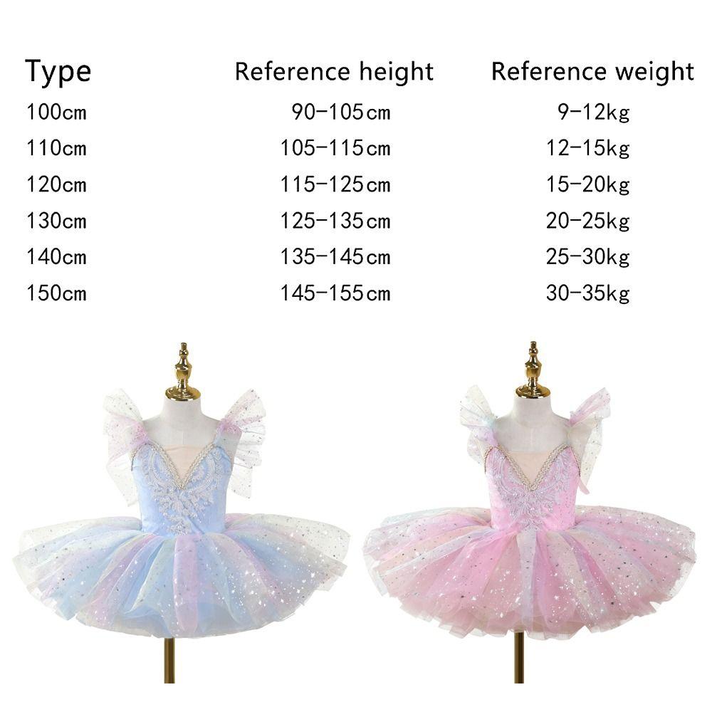 Puffy Kids Ballet Dress Modern Princess Dress Fashion Performance Clothes Children