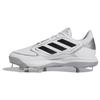 Adizero PureHustle 3 White Black Silver Women Sneakers Cloud-White Core-Black Silver-Metallic IG7135