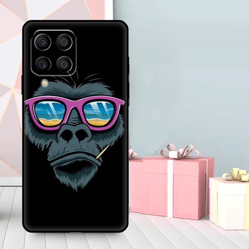 Cartoon Monkey Case For Samsung Galaxy M56 M52 M32 M53 M16 M11 M21 M31 M35 M12 M13 M14 M15 M36 M55 M34 M54