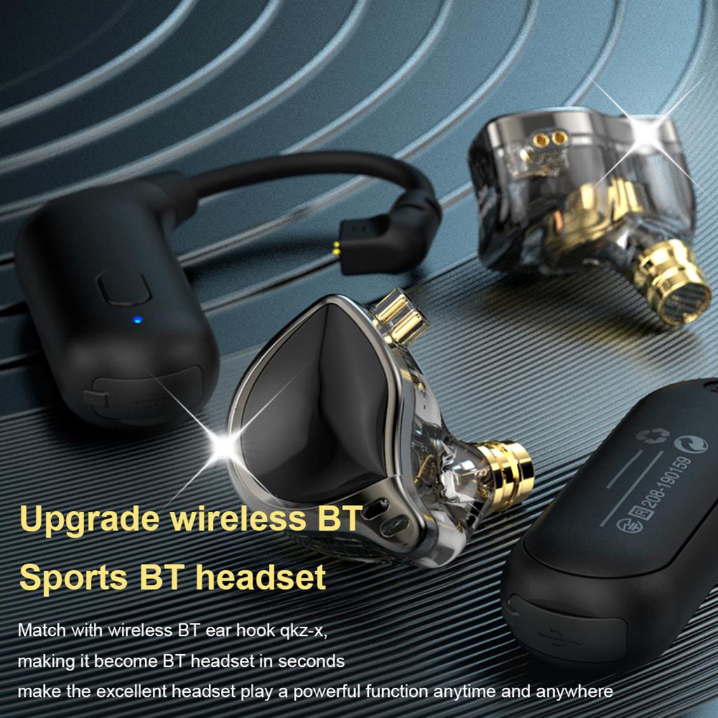 In-ear Wired Earphones Monitor Headphones HIFI Professional   Beryllium-coated Dynamic Unit Headphones Line Control Bass Music Can be Wireless