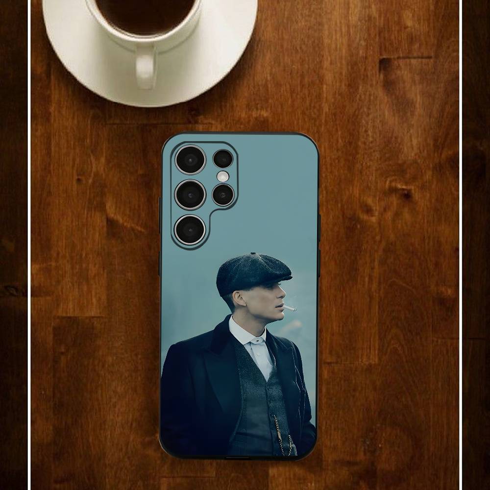 British TV P-Peaky B-Blinders Phone Silicone Case For Samsung S24 22 20 23 21 20 Ultra Plus Lite 5G Print Cover