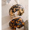 Eetit 60mm Leopard Print Resin Acrylic Wide Cuff Open Bracelet Bangle Fashion Attractive Jewelry Wrist Personality Accessories