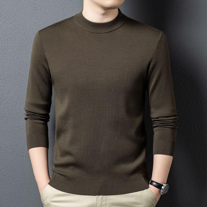 

Yiliteng Men s 100% Wool Round Neck Sweater 4XL