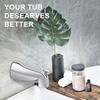 Convenient Pulls Down Bathtub Spouts Bathtub Diverter Temperature Control Tub Fixture Easy Water Flows Adjustment  Alloy