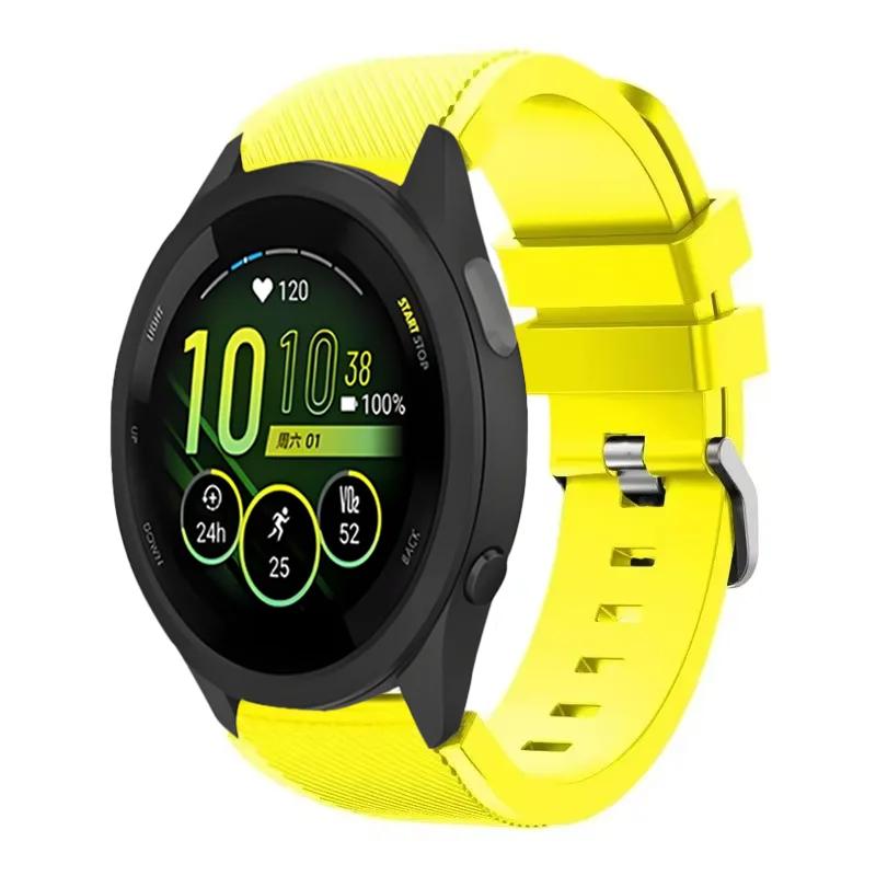 22mm Silicone Strap for Garmin Forerunner 265 965 Venu 3 comfortable Bracelet Replacement wristband Garmin Forerunner 955 correa