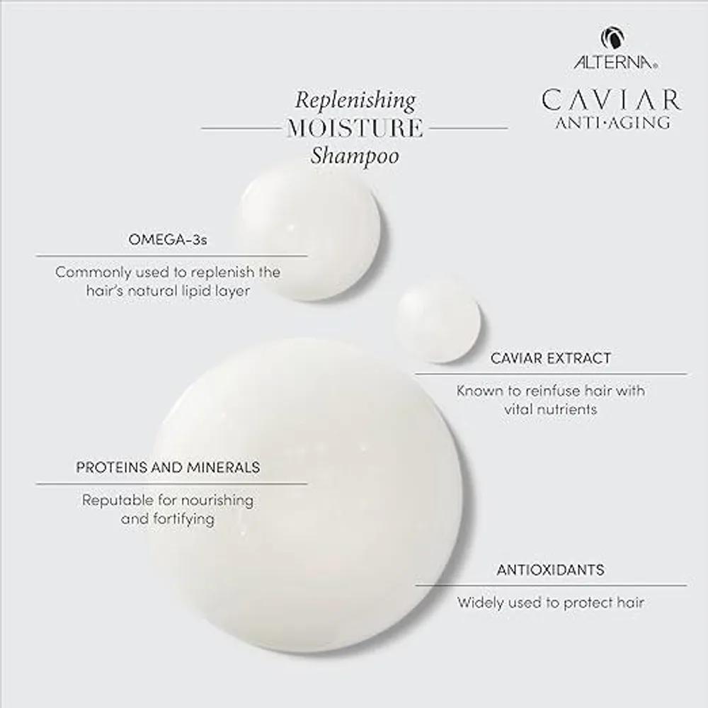 Alterna Caviar Moisture Shampoo 487ml for Dry Skin