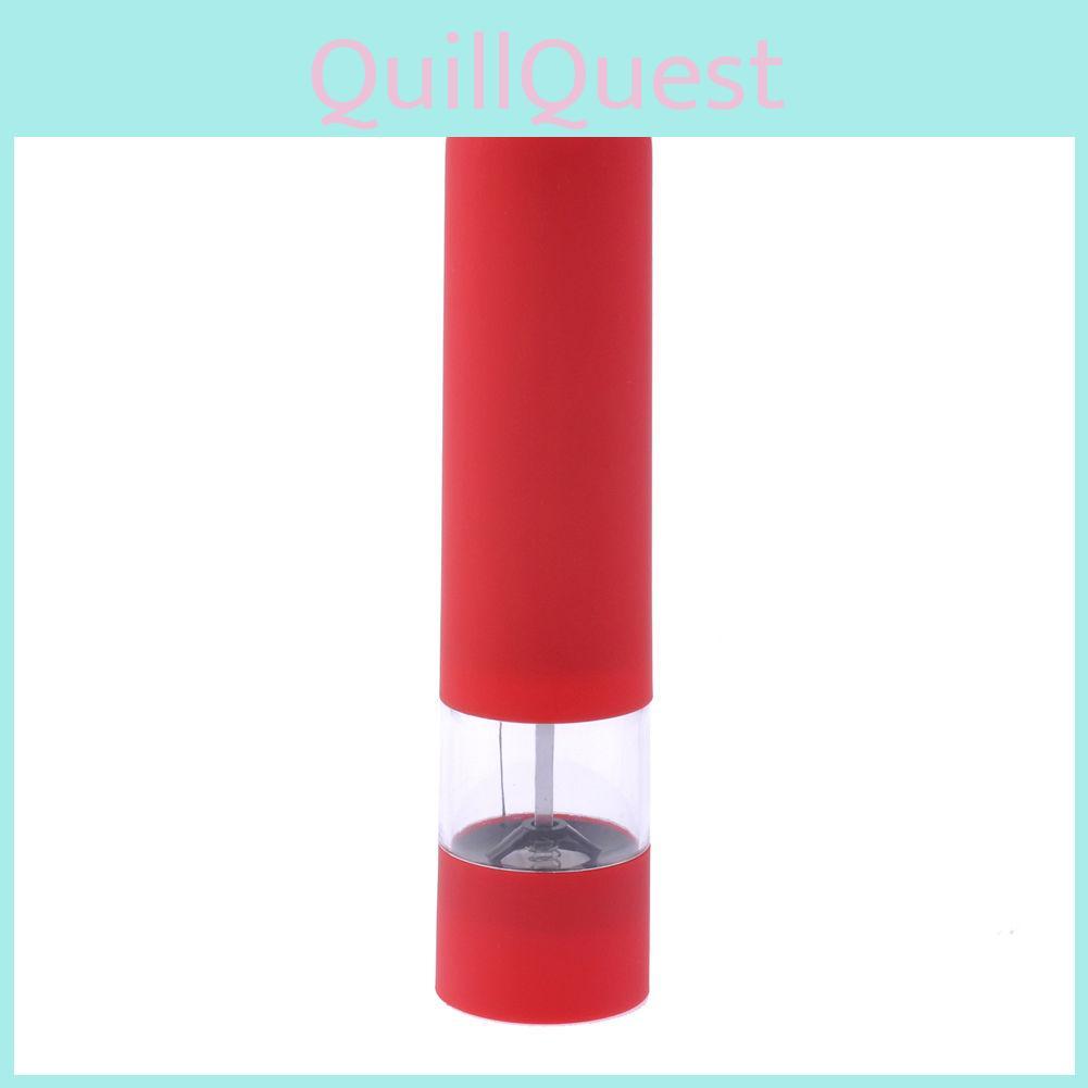 Abs Electric Salt Spice Herb Pepper Mill Grinder Kitchen Gourmet With Light
