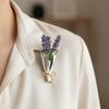 Vintage Wearable Flower Brooches Mini Fashion Bouquet Clips Clothing Bouquet Clips  Wedding Party