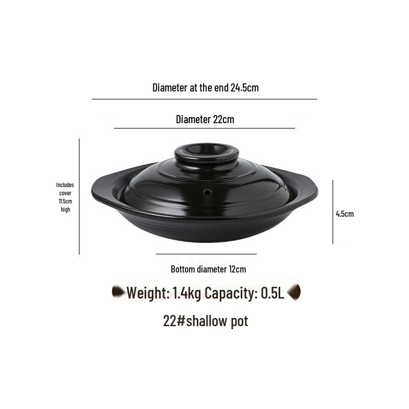 ZISIZ Ceramic Alcohol Stove Stew Pot