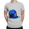 Mega Unisex Helmet Graphic 100 Cotton TShirt MegaUnisex Tees Tops For Unisex