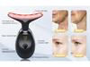 Neck Beauty Device: Anti-Wrinkle Vibration Massager & LED Skin Lifter