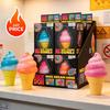 New Colorful Ice Cream Shaped Nice Cream Cone Sensory Stress Reliever Fidget Toy For Anxiety Focus Adults & Kids