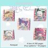 Cute Sanrio Sticky Notes With Thick Paper Ideal For Students And Journaling Of 200)