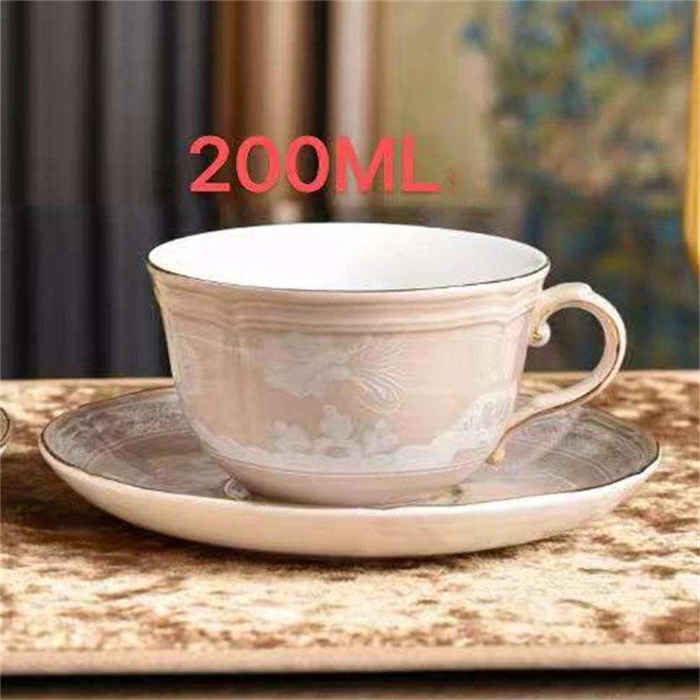 Home Furnishings Ceramic Cups And Plates Afternoon Tea Set Coffee Cups Restaurant Kitchen Supplies Gift Box 111ML/111mL