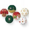 Christmas Paper Lantern Santa Christmas Tree Indoor Outdoor Garden Yard Decor