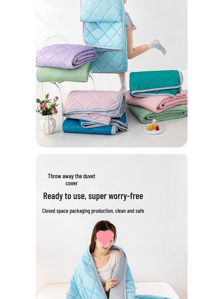 2025 Spring/Summer Silk Air Conditioning Quilt - Cool, Solid Color