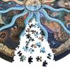 Starry Sky Space Traveler 1000-Piece Puzzle: Earth, Moon, Rainbow