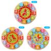Children's Educational Wooden Digital Animal Clock Blocks With Premium Quality Craftsmanship