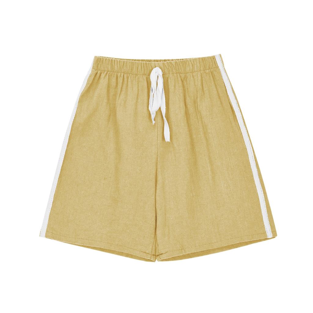Kinder Sommer Unifarben Shorts Sportliche Lässige Shorts für Jungen & Mädchen