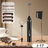 Stylish Electric Handheld Milk Frother & Mixer for Coffee and Eggs