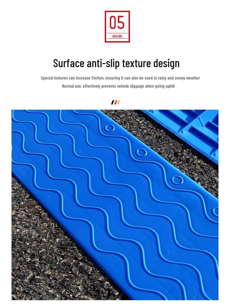 Triangular Indoor Robot Vacuum Climbing Pad - Plastic Small Step Ramp for Household Thresholds