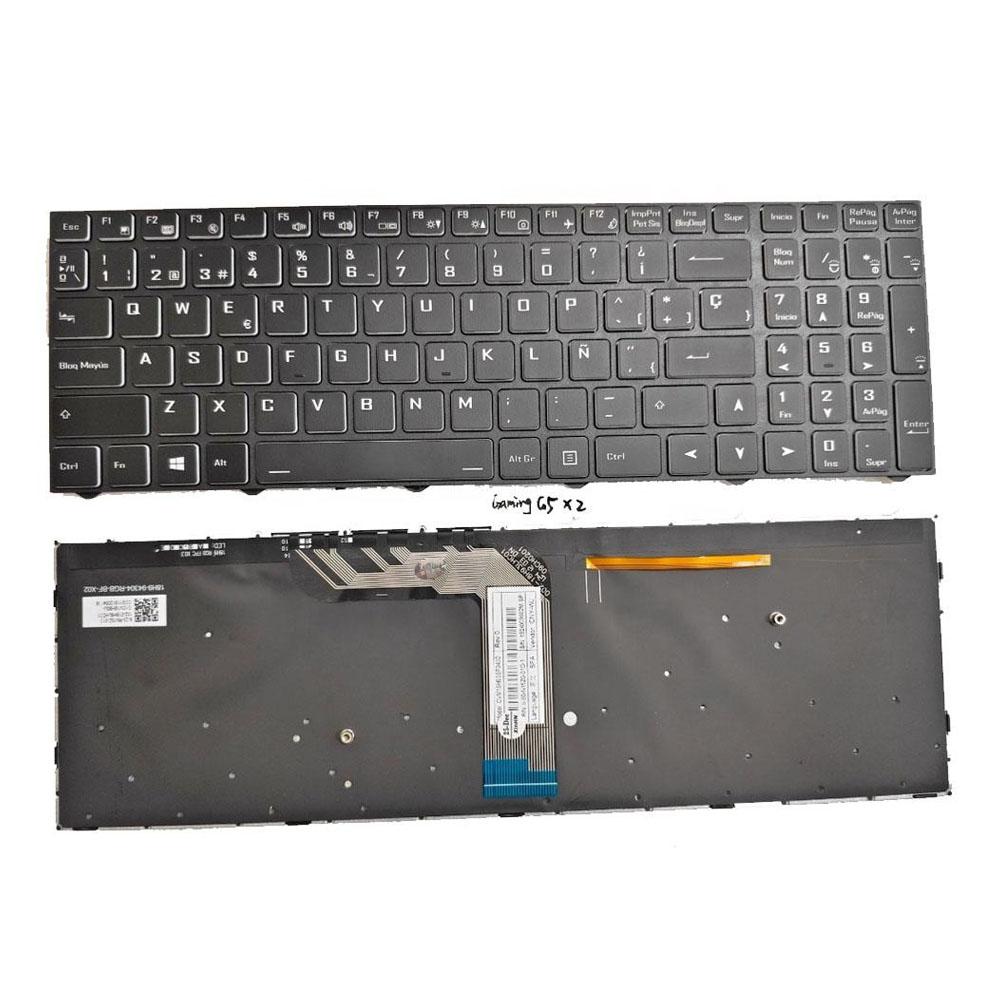 Laptop Backlit Keyboard for Gigabyte Gaming G5 GD G5 KD G5 MD G5 G7 KC G7 GD G7 MD Spanish SP Keyboard No&Spanish чёрный