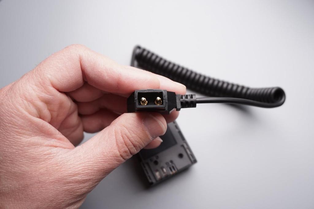 LSYRIA to LPE6 Dummy Coil Cable for Canon and Cameras D-Tap 5D, 60D, 7D2, 80D, 40-inch