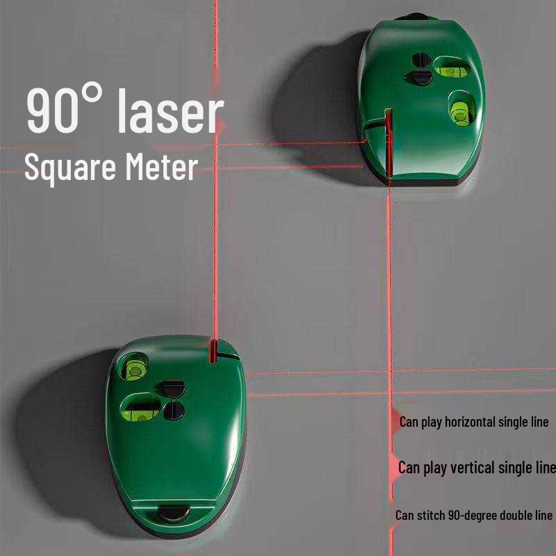 High-Precision Automatic Laser Infrared Right Angle Level Marker
