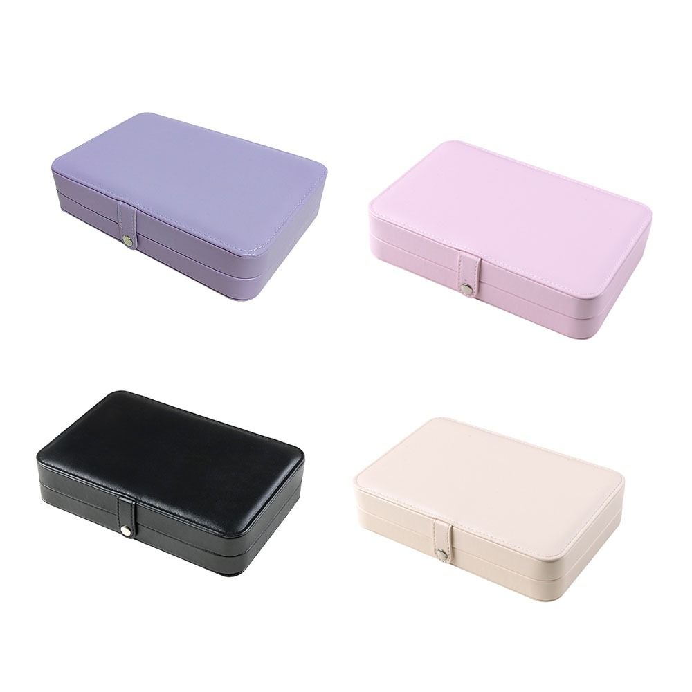 Große Schmuckaufbewahrungsbox Anti-Oxidation Halsketten-Aufbewahrungskoffer Ring Halskette Ohrring