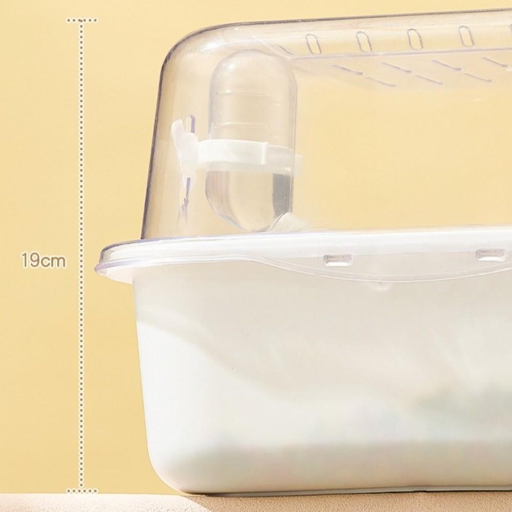 Convenient Large Space Hamster Cage Breathable Ventilation Small Animal Carrying Cage Sturdy Pet House