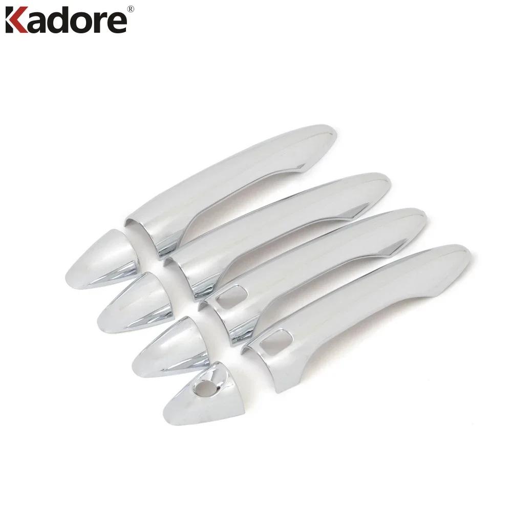 Door Handle Cover Trim For Kia Cerato K3 Forte 2013 2014 2015 Chrome Car Side Door Handles Scatch Cap Frame Overlay Accessories
