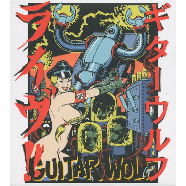 

CD GUITAR WOLF - Live!! KSC2349PROMO Ki/oon 2000 Japan ObiRock Used