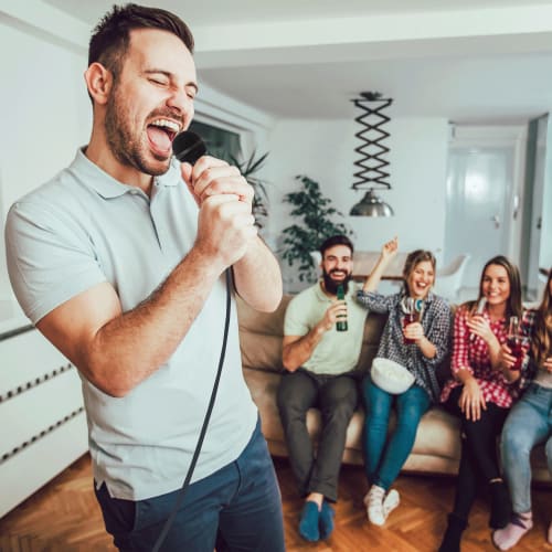 CAROL GS-36SU Switch Karaoke USB Microphone, Unidirectional, for Joy-Cons and Joysound, Wired Gaming Microphone 2.0, USB, High Sound Pickup, 1.5m Cabl