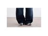 Unisex Retro Rose Embroidered Wide-Leg Jeans