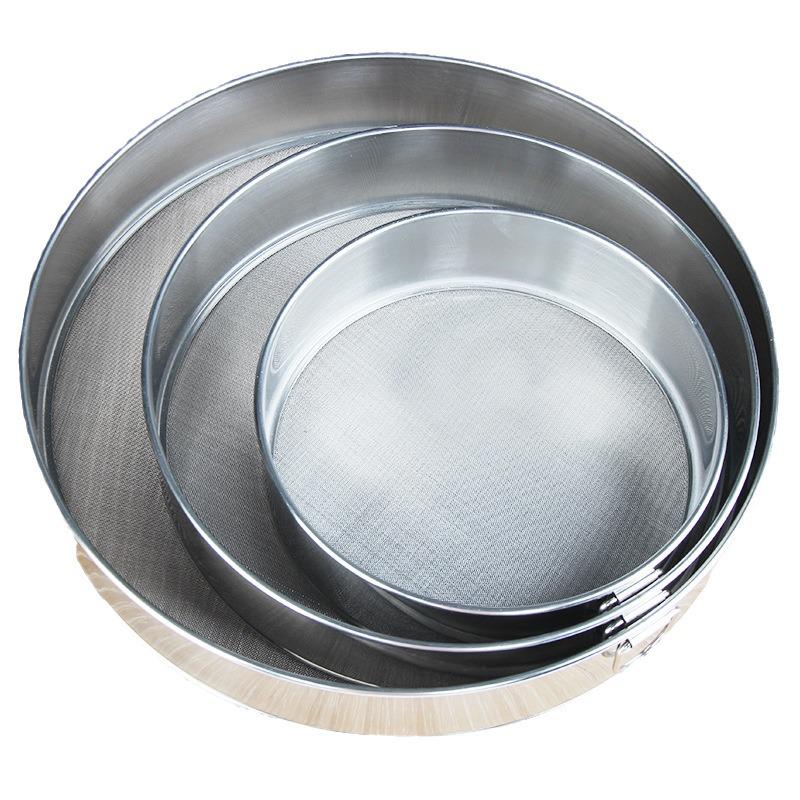 304 Edelstahl Mehl- und Puder-Sieb zum Backen