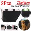 2 Stück Oxford Wasserdichter Autotürschutz für Hund Haustier Kratzschutz Auto Innenraumabdeckung Fahrzeugtürschutz für Auto LKW & SUV