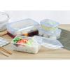 Food Storage Lids/Airtight Containers Bento Lunch Boxes Plastic Refrigerator Food Fresh Keeping Clear Airtight Food Container