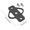 3 Way Trailer Hitch Adapter Lawn Mower Premium Professional ATV Attachments Receiver