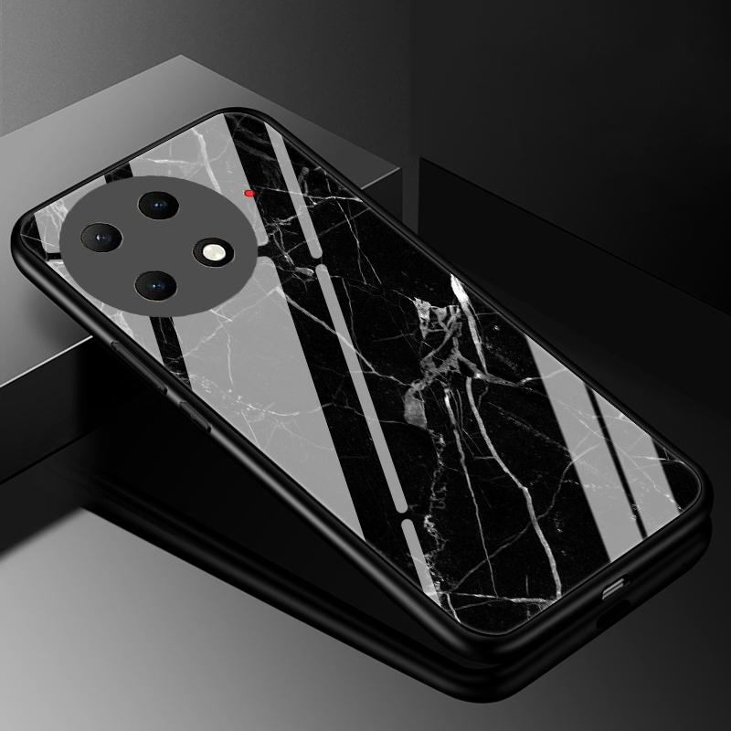 For Tecno Camon 30S 30 20 Pro 4G Case Cover Tempered Glass Cases for Tecno Spark 30C 30 Pro Plus Go 1 2025 2023 Hard Back Bumper