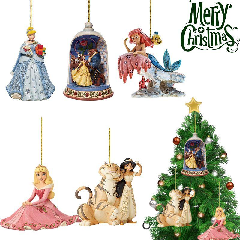 Enchanting Cinderella Snow White Ariel Belle Hanging Acrylic Toy For Party