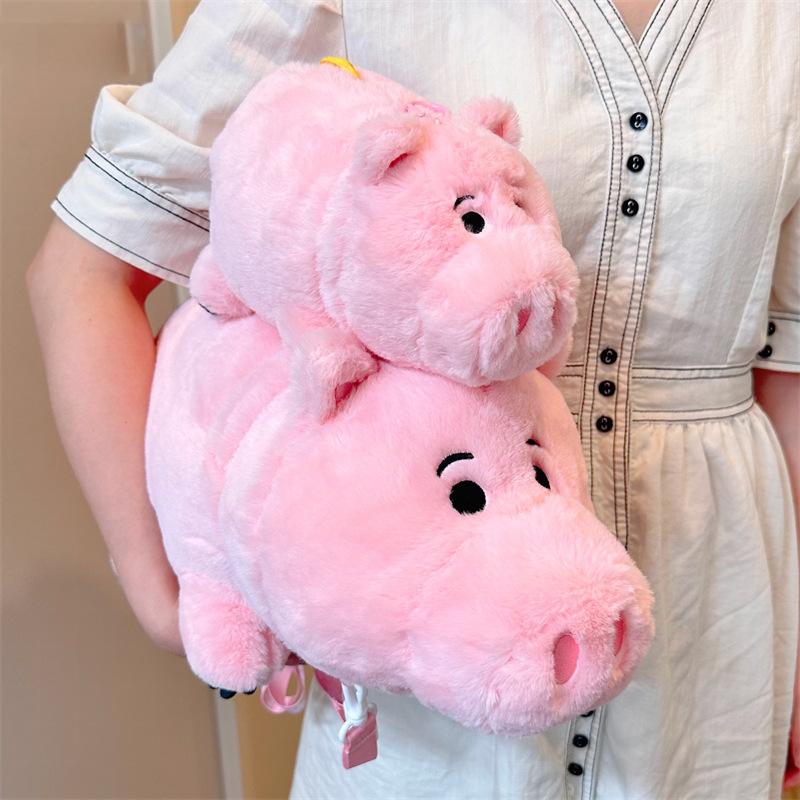 Toy Hamm Story Cartoon Plush Toy Doll Crossbody Bag Pendant Decoration Girl Gift