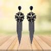 Jewellery Earrings for Women Crystal Tassel Handmade Earrings for Girls and Women