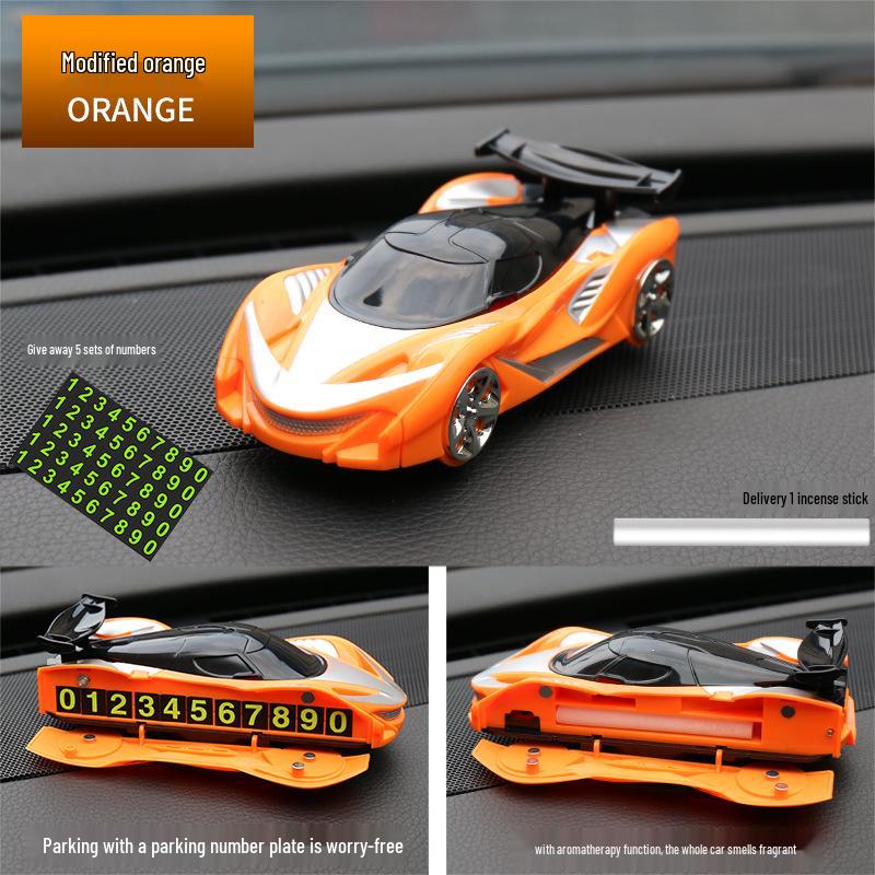 Multi-Functional Car Phone Holder with Aroma Diffuser & Temporary Parking Feature