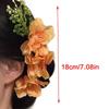 Elegant Blossom Hair Comb For Side Bun Updos Secure Grip Lightweight Plastic Hair Comb Women Accessories