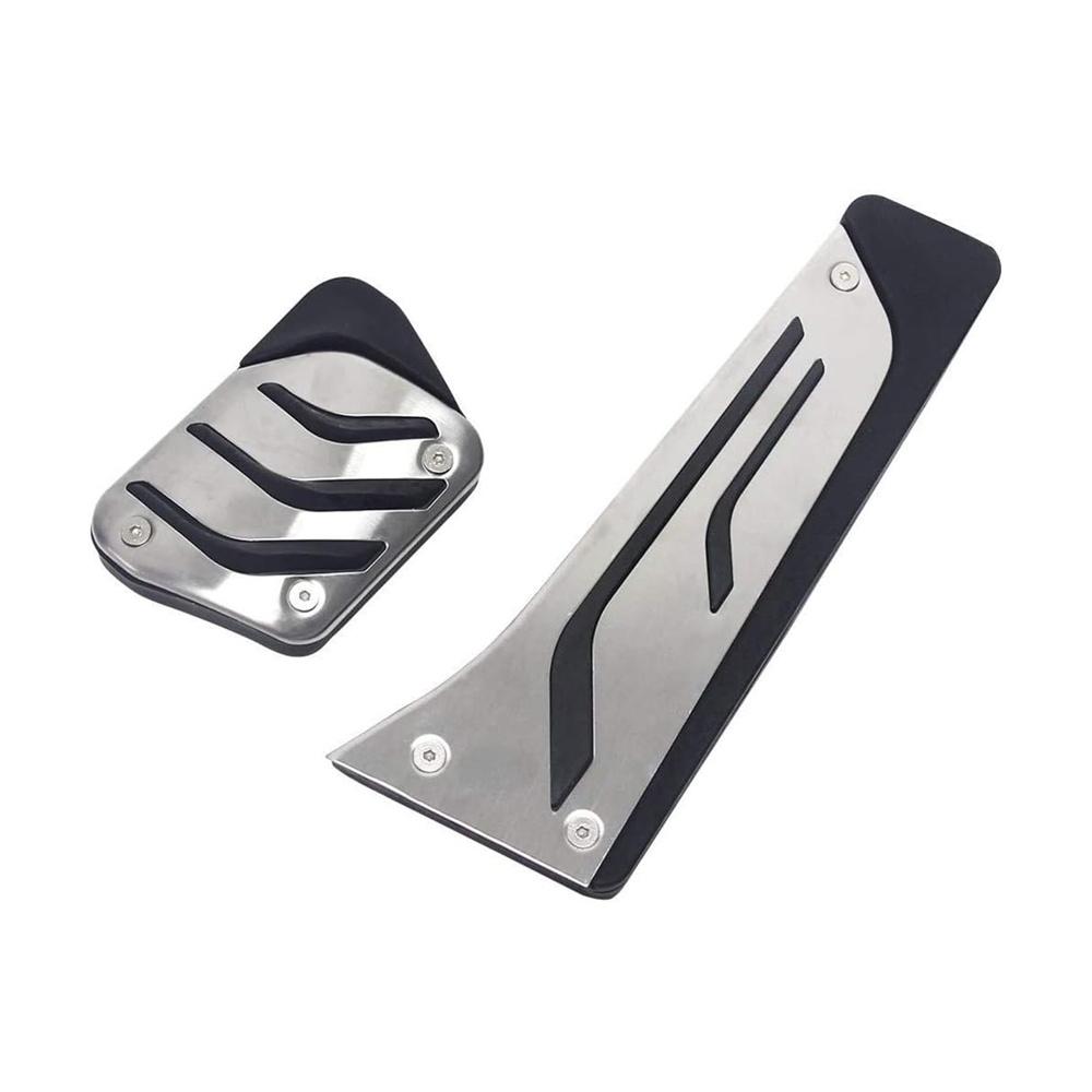 2 Stücke Auto Gas Bremspedal Abdeckung Pad Trim Für BMW F10 F20 F30 1 2 3 4 5 6 7 Serie