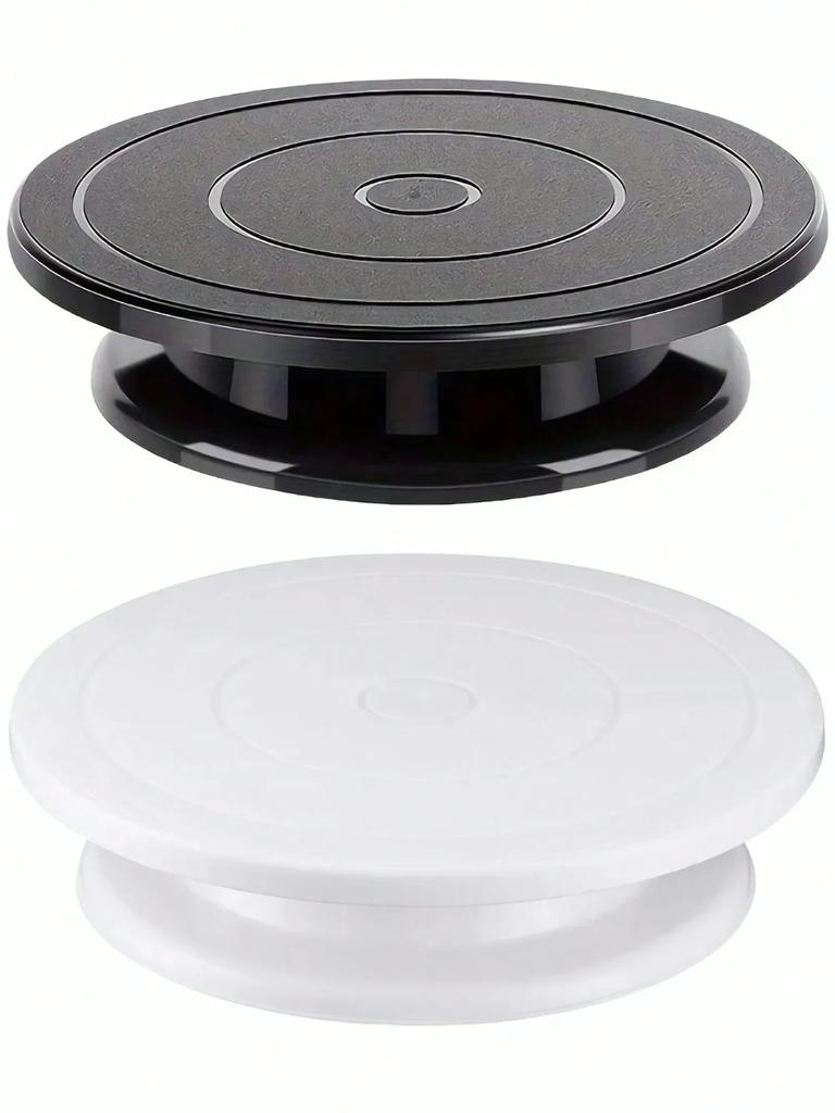 Rotating Cake Turntable, Anti-Skid Base For Carving, Pottery, Painting, Cake Decoration Suitable For Baking And Pottery Lovers