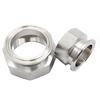 High Quality Thicken 1/4-2" BSPT Female 0.5" 1.5" 2" Tri Clover Ferrule Clamp S304/316 Stainless Steel Sanitary Plumbing Fitting