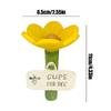 Bee Waterers For Garden Bee Pollinator Feeder Drinking Cups Flower Shape Watering Stations Colorful Butterfly Hygienic Cups